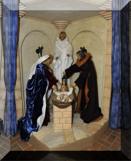 Heilige Familie im orientalischen Stil